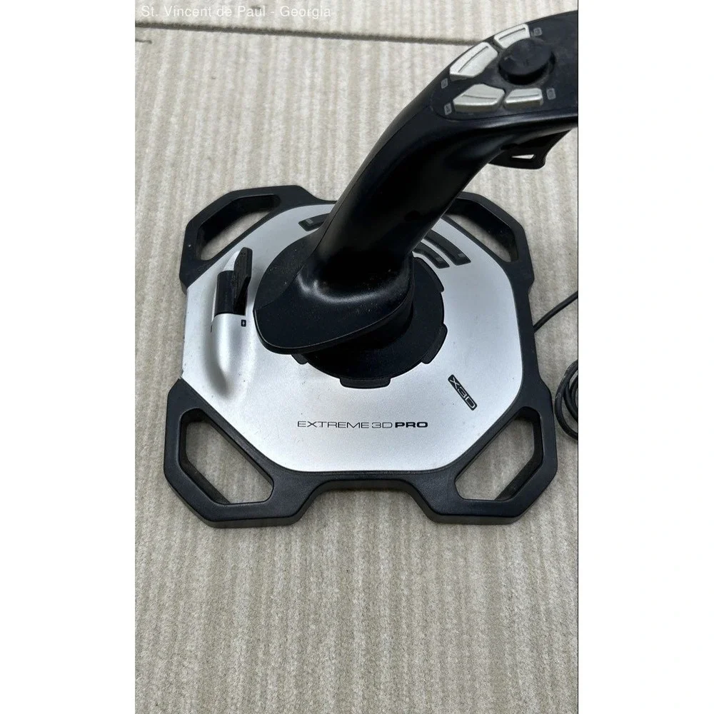 LOGITECH Extreme 3D PRO X3D J-UK17 USB Flight PC USB Simulator Joystick TESTED